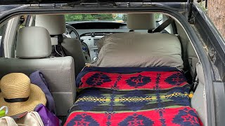 My Prius Camping Setup [upl. by Atenaz]