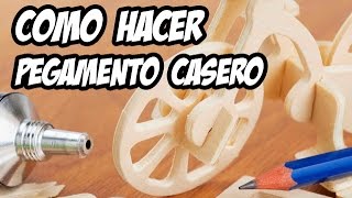 Como hacer pegamento casero  Engrudo [upl. by Kroll]