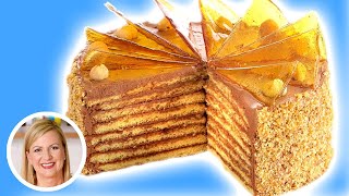 Professional Baker Teaches You How To Make DOBOS TORTE [upl. by Maxwell915]