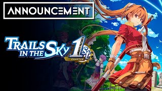 Trails in the Sky 1st Chapter  Announcement Trailer [upl. by Lilith]