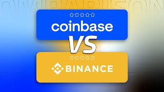 Binance vs Coinbase quick comparison [upl. by Sarson]