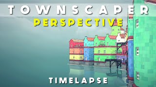 Townscaper Perspective timelapse [upl. by Nivlem]