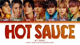 NCT DREAM Hot Sauce Lyrics 엔시티 드림 맛 가사 Color Coded Lyrics [upl. by Eelsnia]