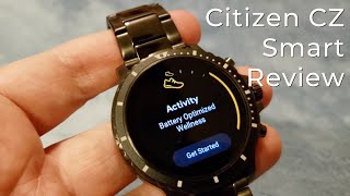 Citizen CZ Smart Smartwatch Review [upl. by Hannis30]