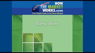 How To Buy Stocks On HowTheMarketWorkscom [upl. by Koah]