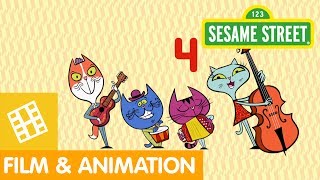 Sesame Street Quatro Gatos [upl. by Ymirej]