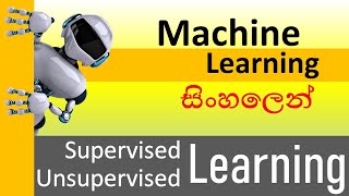 Supervised Learning and Unsupervised Learning  Sinhala [upl. by Davide]