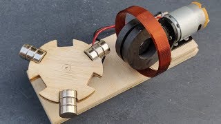 Free Energy Generator Using Magnetic Motor [upl. by Jeanette927]