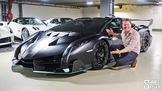 My First Drive in the VENENO ROADSTER  Batmans Lamborghini [upl. by Elehcor500]