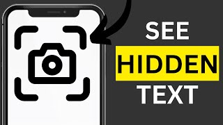 How to See Hidden Text in Screenshot [upl. by Gilberte]