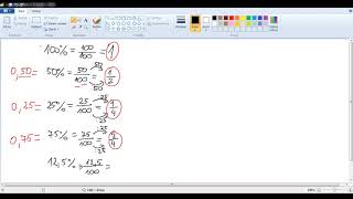 Procenty i ułamki część 1  teoria klasa 6 [upl. by Seuqirdor]