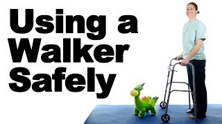 How to Use a Walker Correctly  Ask Doctor Jo [upl. by Oelgnaed]