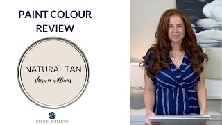 Paint Colour Review Natural Tan Sherwin Williams SW 7567 [upl. by Zinn298]