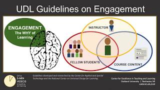 Universal Design for Learning Part 3 Engagement Strategies [upl. by Thunell]