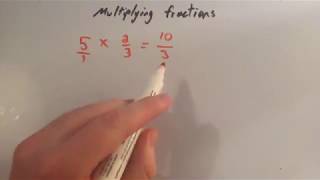 Multiplying Fractions  Corbettmaths [upl. by Aracaj]