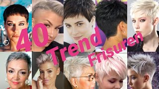 Frisuren 2021  Flotte Kurzhaarschnitte  Frisuren ideen  MeliHairStyle [upl. by Nessnaj]