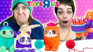 Cash Or Trash Testing Plushie Craft Kit ToysRus [upl. by Neztnaj]