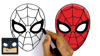 How To Draw SpiderMan  Step By Step Tutorial [upl. by Orbadiah373]