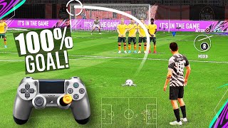 FIFA 21  100 FREEKICK TUTORIAL SCORE EVERYTIME [upl. by Lesab]