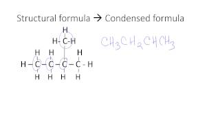 Structural amp Condensed Formulas Problems [upl. by Einnoj]