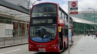 London Bus Route 237  White City to Hounslow Heath  Subtitles [upl. by Royall]