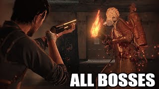 The Evil Within 2  All Bosses With Cutscenes HD 1080p60 PC [upl. by Eniladam693]