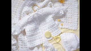 Crochet Along  Baby Layette  Bonnet  Video 1 [upl. by Nilpik673]