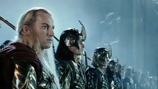 LOTR elves Thranduil Elrond Haldir Glad you came [upl. by Anerres]