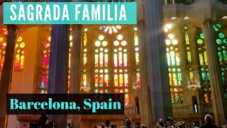 Barcelona Spain  Sagrada Familia Virtual Tour  This Place Is Stunning [upl. by Suaeddaht]