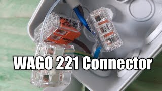 How to Use Wago 221 Series Compact Lever Connector [upl. by Haodnanehs]