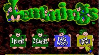 Mega Drive Longplay 525 Lemmings [upl. by Kalvin]