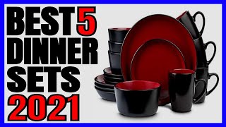 5 Best Dinnerware Set 2021 [upl. by Sugar857]