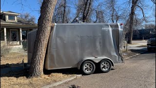 Enclosed Trailer Rebuild Part 1 [upl. by Nnyledam]