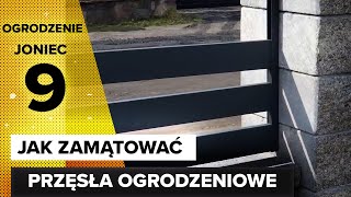 JAK ZAMONTOWAĆ PRZĘSŁA OGRODZENIOWE JONIEC OPTIMA [upl. by Still]