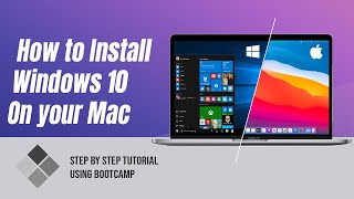 How to install Windows 10 on your Mac  Tutorial 2021 [upl. by Odin]