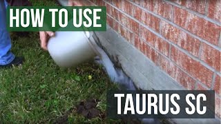 How to use Taurus SC generic Termidor SC Termiticide [upl. by Strepphon]