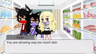 Aphmau Characters encounter a Karen [upl. by Ennirok]