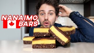 COOKING CANADA Nanaimo Bars 🇨🇦 [upl. by Norrahc822]