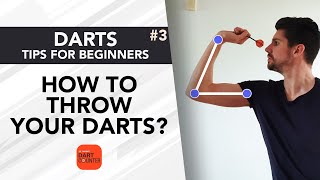 How To Throw Your Darts  Darts Tips for Beginners 3 [upl. by Gnilyam]