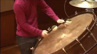 PERCUSSION 101 Concert Bass Drum [upl. by Ynnelg]