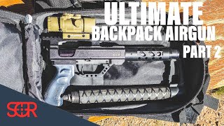 The ULTIMATE BACKPACK AIRGUN  Full Review of CUSTOM Evanix REXP 357  PART 2 [upl. by Berna]