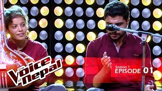 The Voice of Nepal  S1 E01 Blind Audition [upl. by Hoopen502]