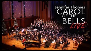 CAROL OF THE BELLS Live Epic Orchestra Piano Version  Performed by Composer Jennifer Thomas [upl. by Repooc]