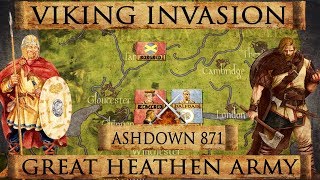 Vikings Great Heathen Army  Battle of Ashdown 871 DOCUMENTARY [upl. by Aloek]