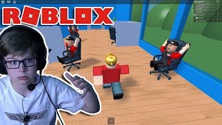 ETHAN GAMER ESCAPES ROBLOX HQ [upl. by Anotyal]