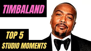 Timbaland TOP 5 Studio Moments [upl. by Kamillah350]