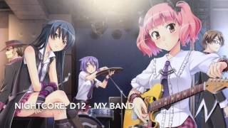 Nightcore D12  My Band [upl. by Haidabez732]