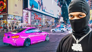 MOST WANTED DRIVERS TAKEOVER TIMES SQUARE [upl. by Anyl]