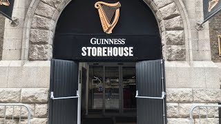 GUINNESS BEER FACTORY WALKING TOUR 4k  GUINNESS STOREHOUSE DUBLIN IRELAND [upl. by Sellihca]