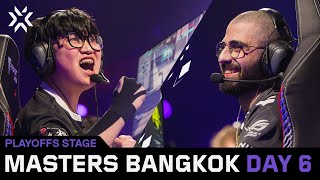 VALORANT Masters Bangkok  Playoffs  Day 1 [upl. by Ellerrehc682]